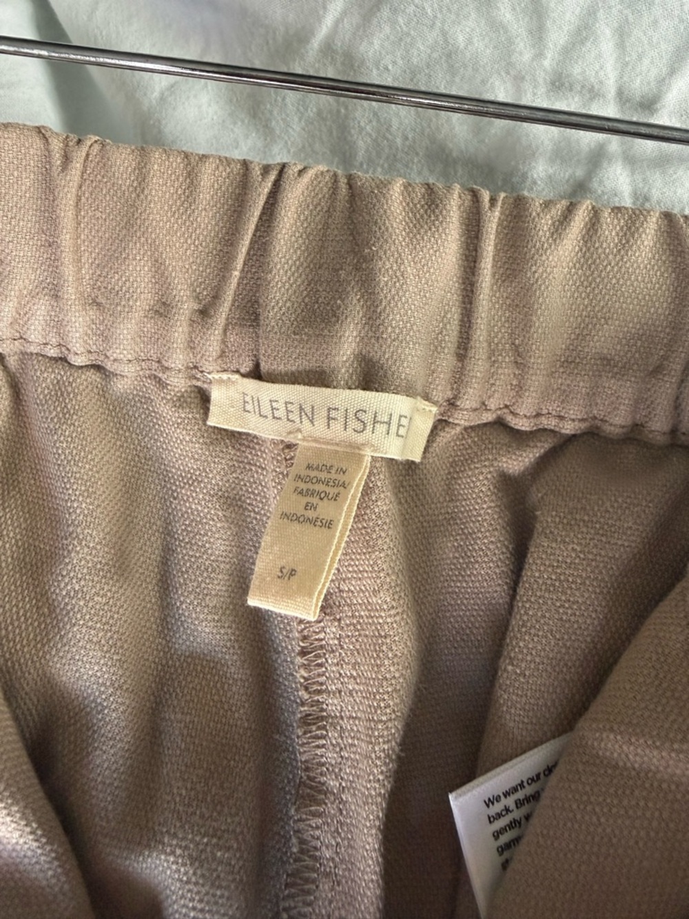 Eileen fisher Cotton Hemp Stretch Lantern Pant - Picture 8 of 8
